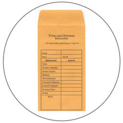 Tithe & Offering Envelopes (100)